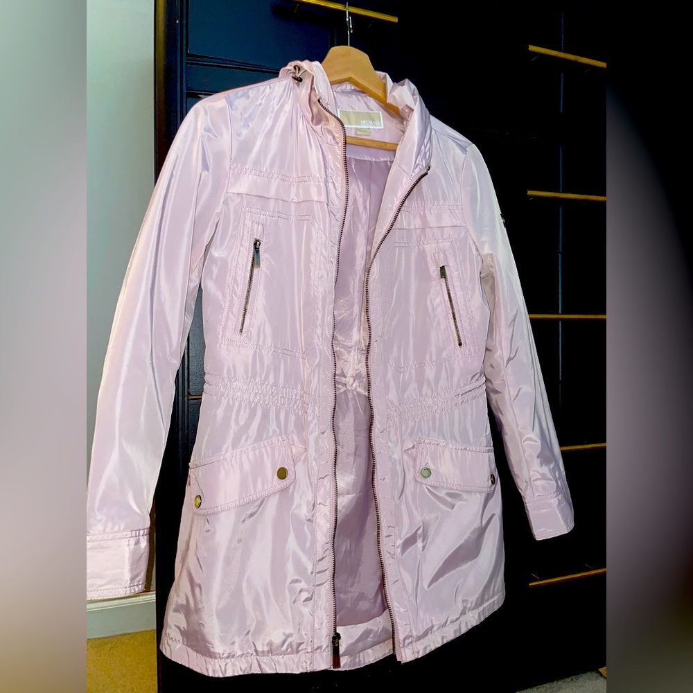 Michael Kors Women’s Light Pink Raincoat